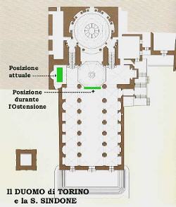 Pianta del Duomo di Torino